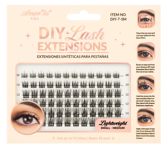 DIY LASHES EXTENSIONS