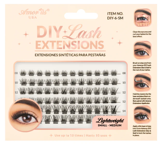 DIY LASHES EXTENSIONS