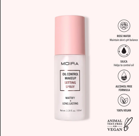 MOIRA OIL CONTROL MAKEUP SETING SPRAY