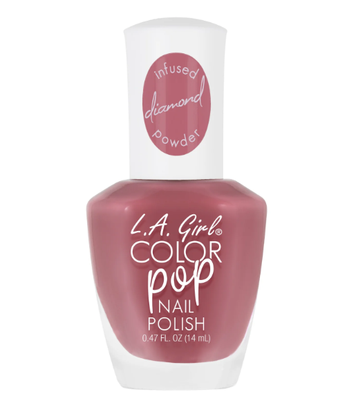 LA GIRL COLOR POP NAIL POLISH WITH DIAMOND POWDER
