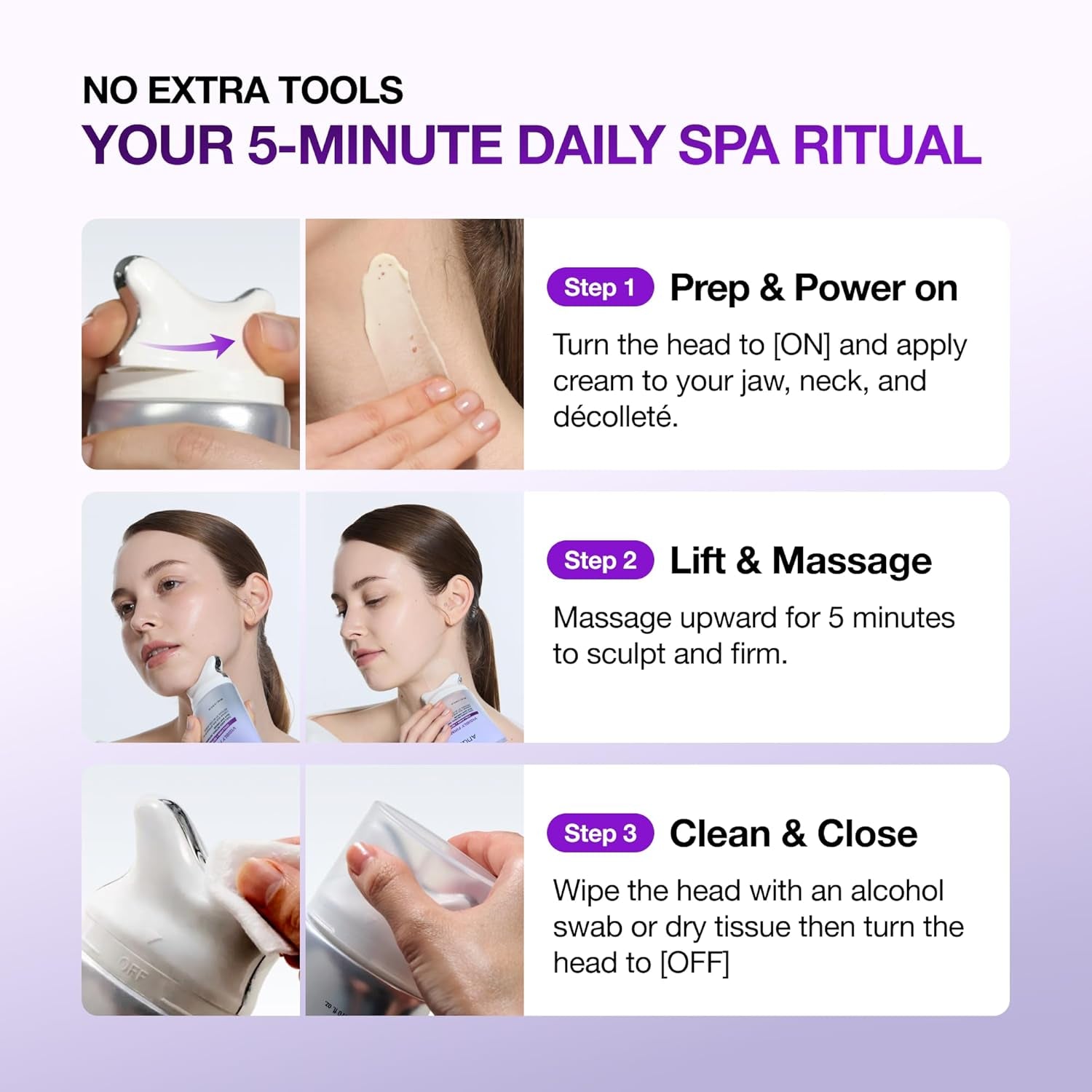Collagen Retinol Refining Gua Sha Cream, Neck Cream for Lifting & Firming, Jawline to Décolleté, Daily Moisturizer, Fine Line Care, Neck Massager, Korean Skin Care, 2.7Fl.Oz