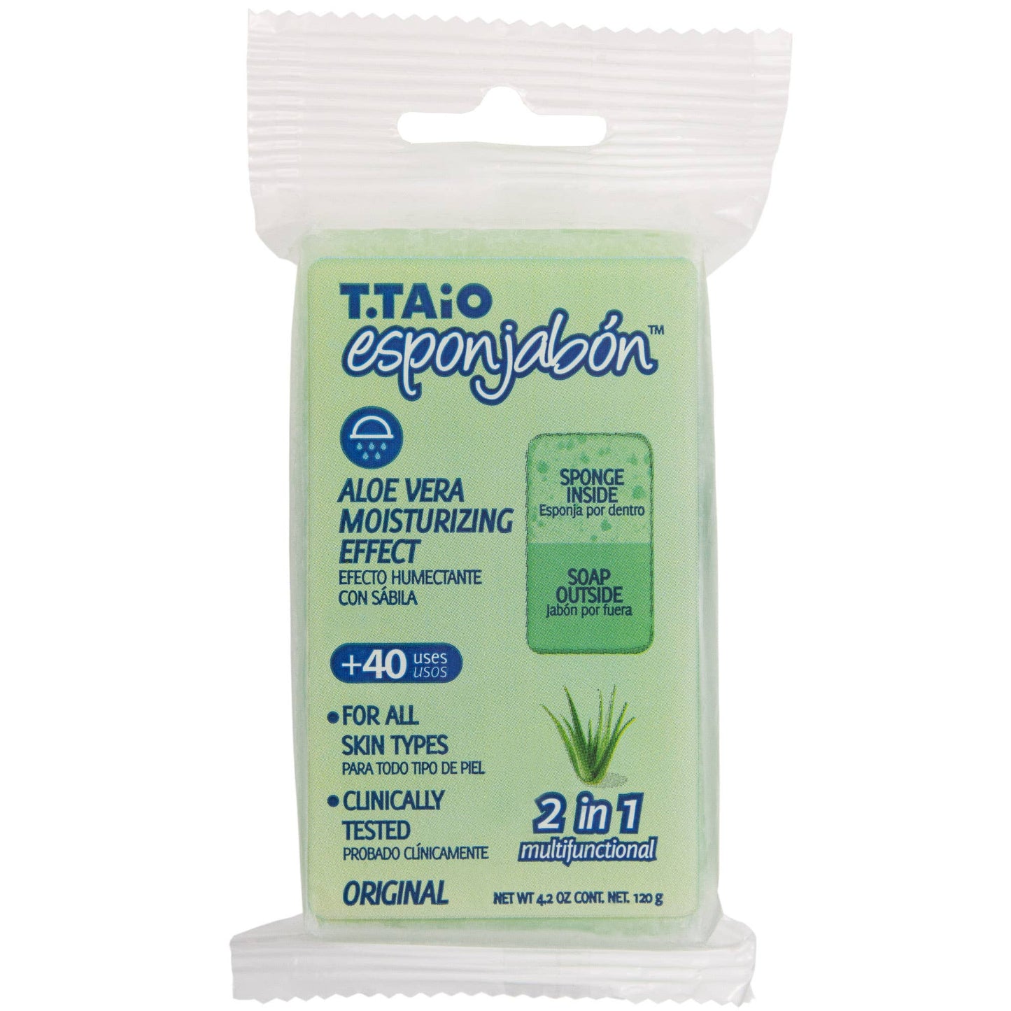 EsponJabon Aloe Vera - Moisturizing Effect