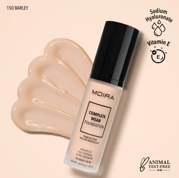 MOIRA LIQUID COMPLETE WEAR FOUNDATION