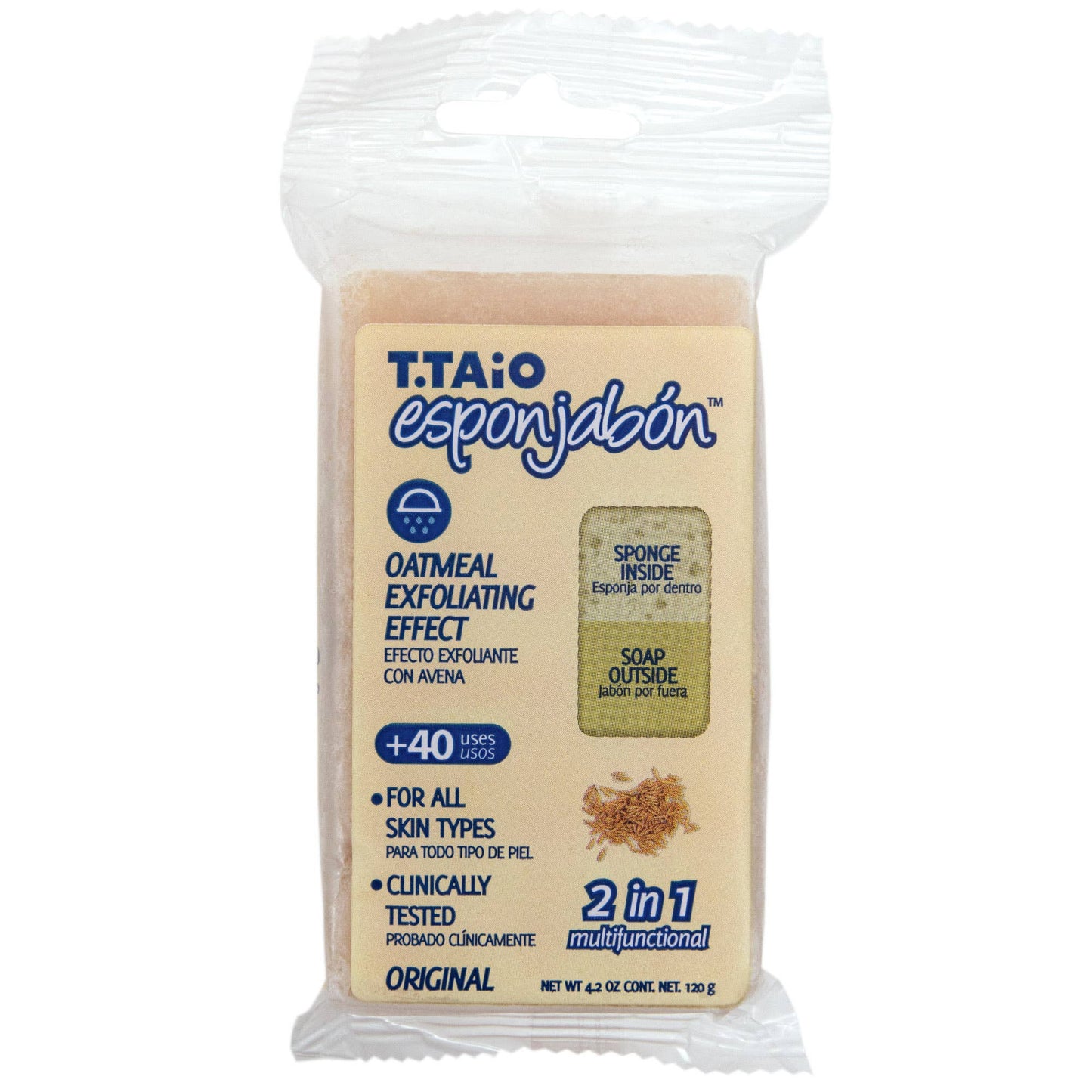 EsponJabon Oatmeal - Exfoliating Effect