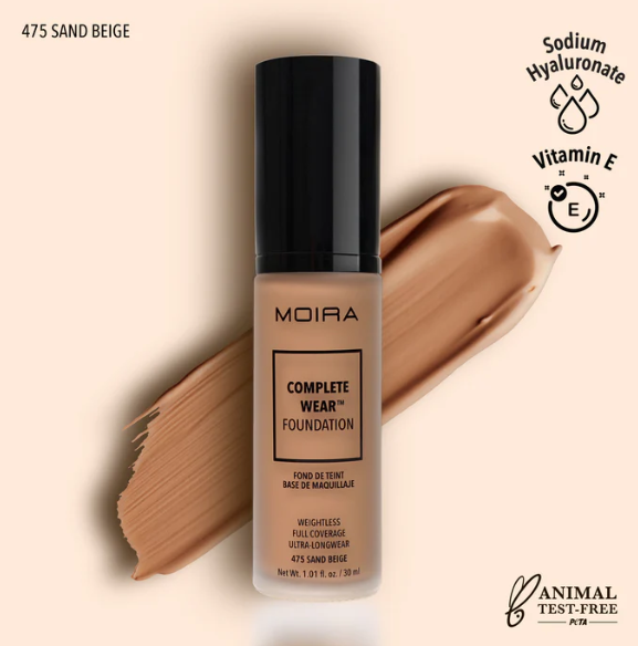 MOIRA LIQUID COMPLETE WEAR FOUNDATION