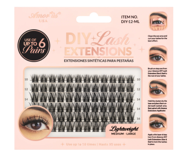 DIY LASHES EXTENSIONS