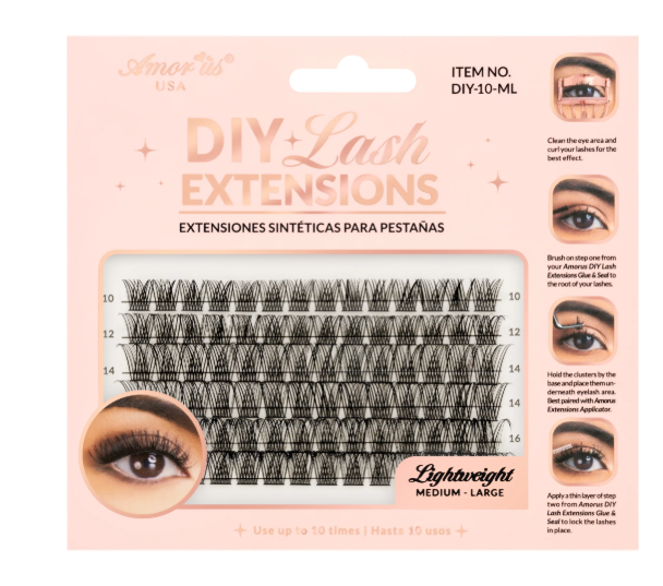 DIY LASHES EXTENSIONS