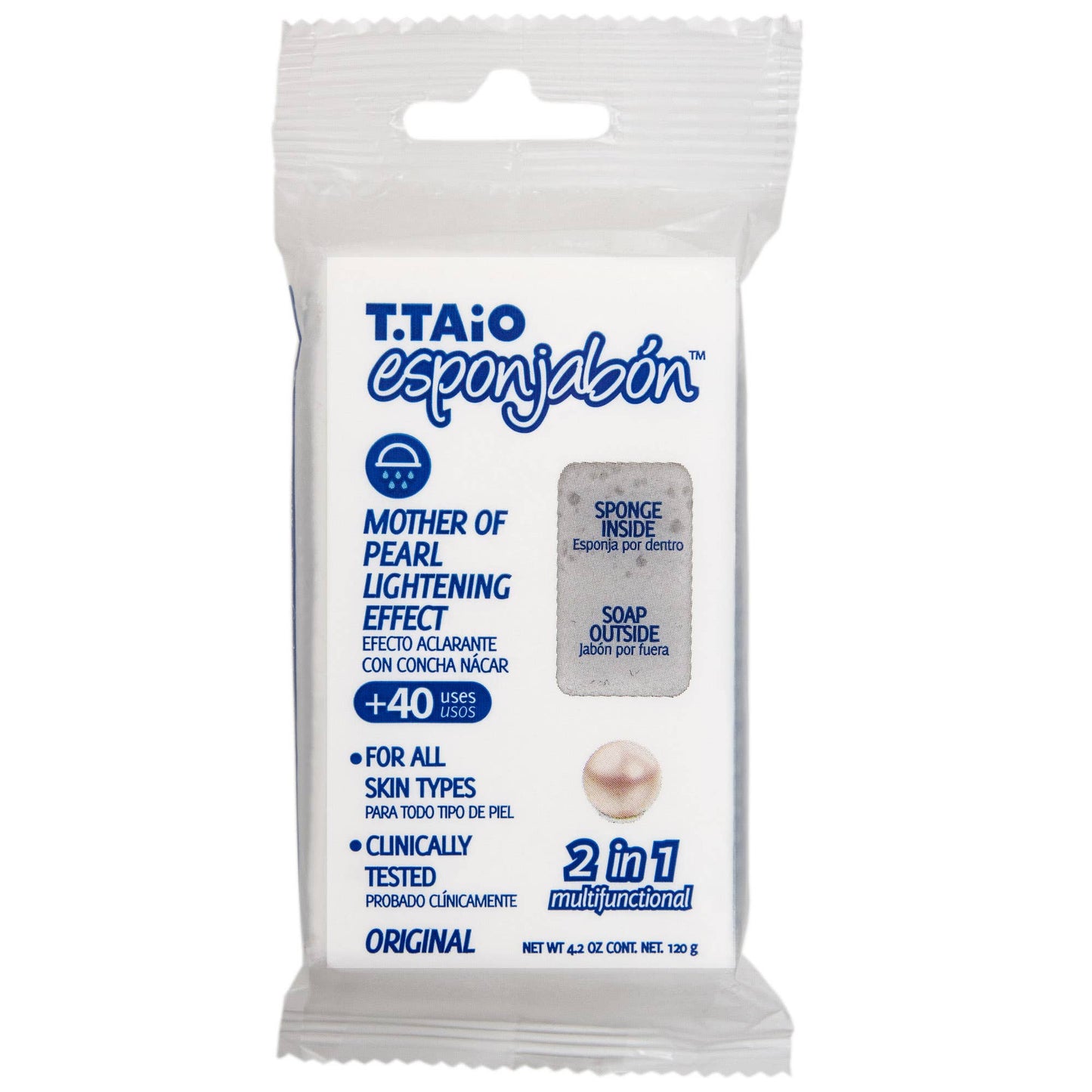 EsponJabon Mother of Pearl, Lightening Effect