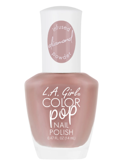 LA GIRL COLOR POP NAIL POLISH WITH DIAMOND POWDER