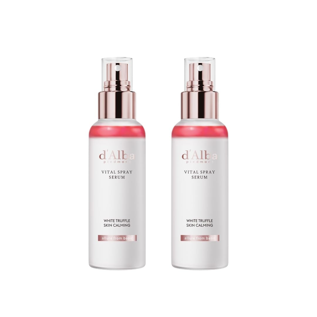 Italian White Truffle First Spray Serum, Vegan Skin Care, Light-Weight Face Moisturizer, Glow Serum for Radiant Skin, Non Comedogenic, All in One Mist, Korean Skin Care (3.38 Fl Oz.)