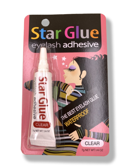 STAR GLUE EYELASH ADHESIVE CLEAR TUBE