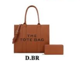 TOTE HANDBAG SET 2 PCS STYLE #DS-9145W BIG SIZE