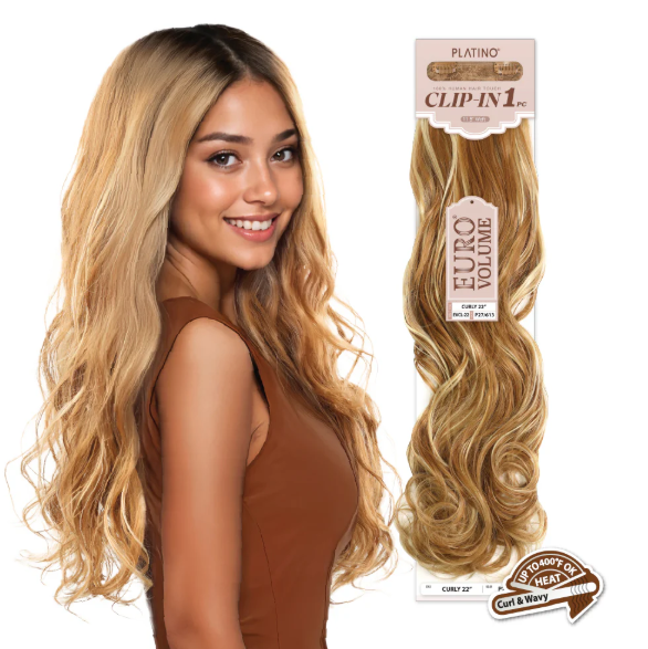 PLATINO-CLIP IP 1 PCS (CURLY)