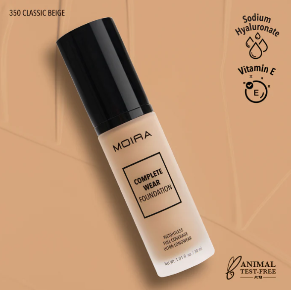 MOIRA LIQUID COMPLETE WEAR FOUNDATION