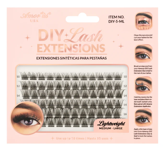 DIY LASHES EXTENSIONS