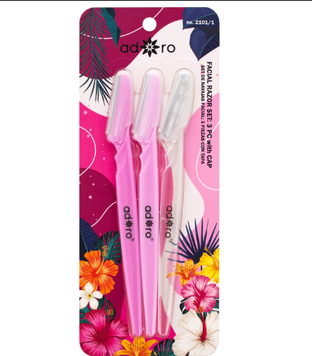 3PC EYEBROW RAZOR