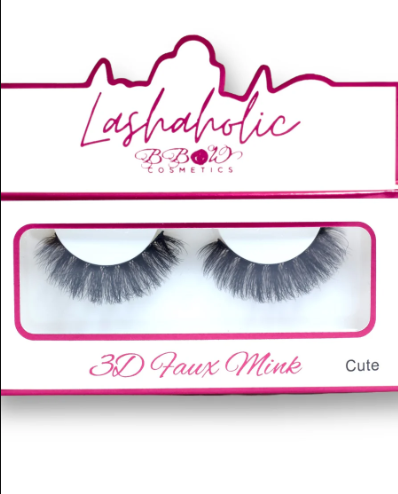 LASHAHOLIC 3D FAUX MINK LASHES-CUTE