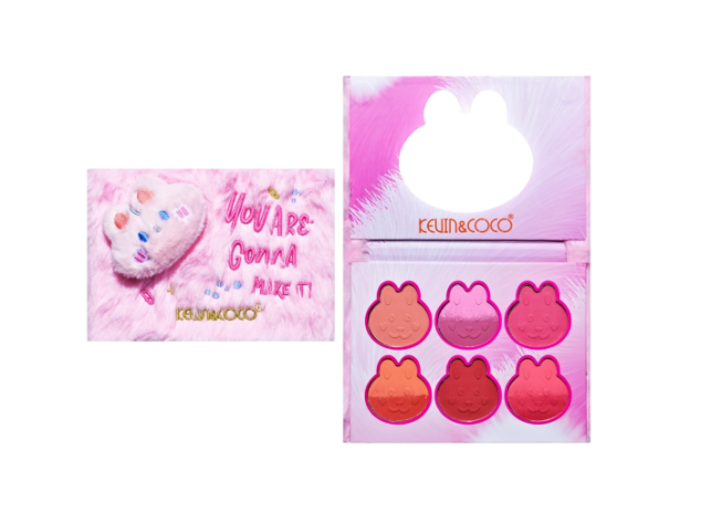KEVIN & COCO YOU ARE GONNA MAKE IT BLUSH PALETTE