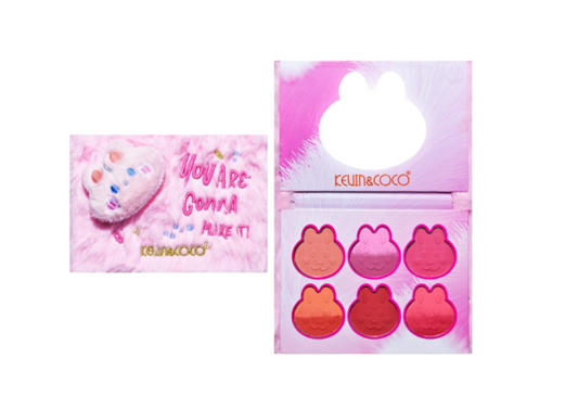 KEVIN & COCO YOU ARE GONNA MAKE IT BLUSH PALETTE