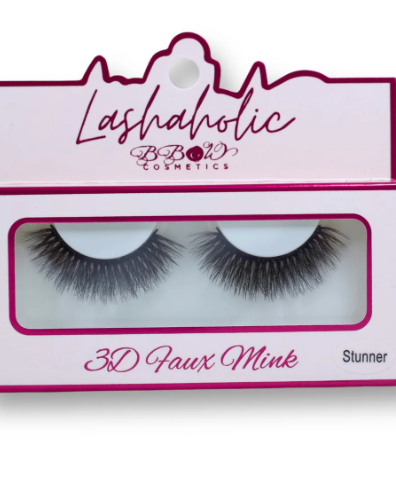 LASHAHOLIC 3D FAUX MINK LASHES-STUNNER