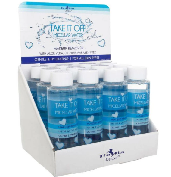 ITALIA DELUXE MICELLAR WATER MAKEUP REMOVER