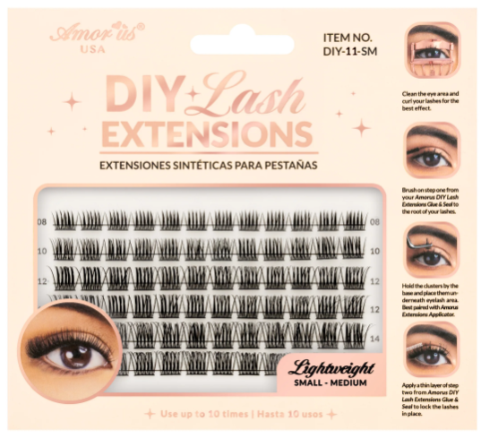 DIY LASHES EXTENSIONS