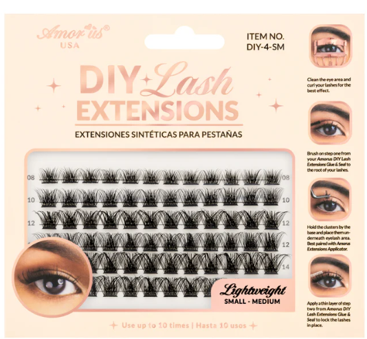 DIY LASHES EXTENSIONS