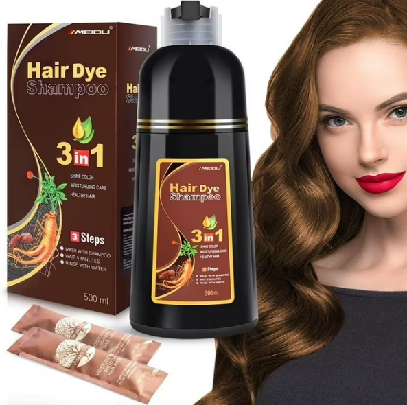 MEIDU 3 in 1 HAIR DYE SHAMPOO