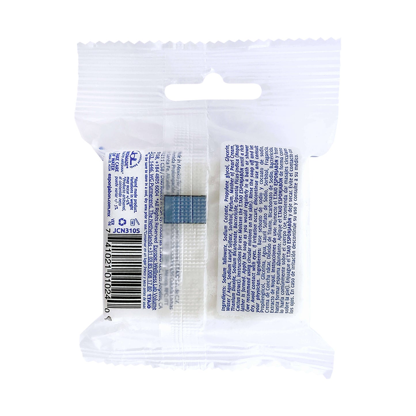 Mini EsponJabon Mother of Pearl, Lightening Effect