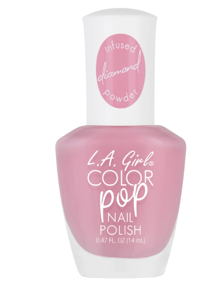 LA GIRL COLOR POP NAIL POLISH WITH DIAMOND POWDER