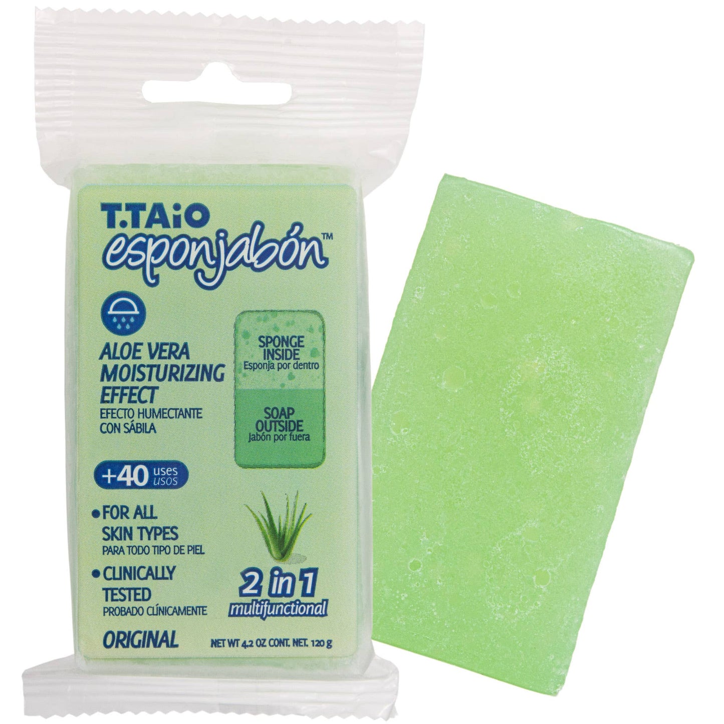EsponJabon Aloe Vera - Moisturizing Effect