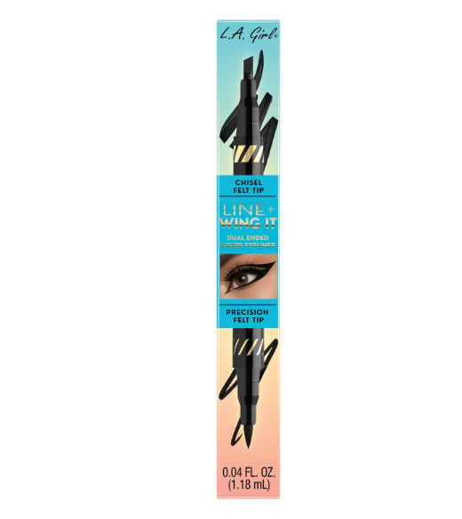 LA GIRL LINE + WING IT DUAL ENDED LIQUID EYELINER  G97928