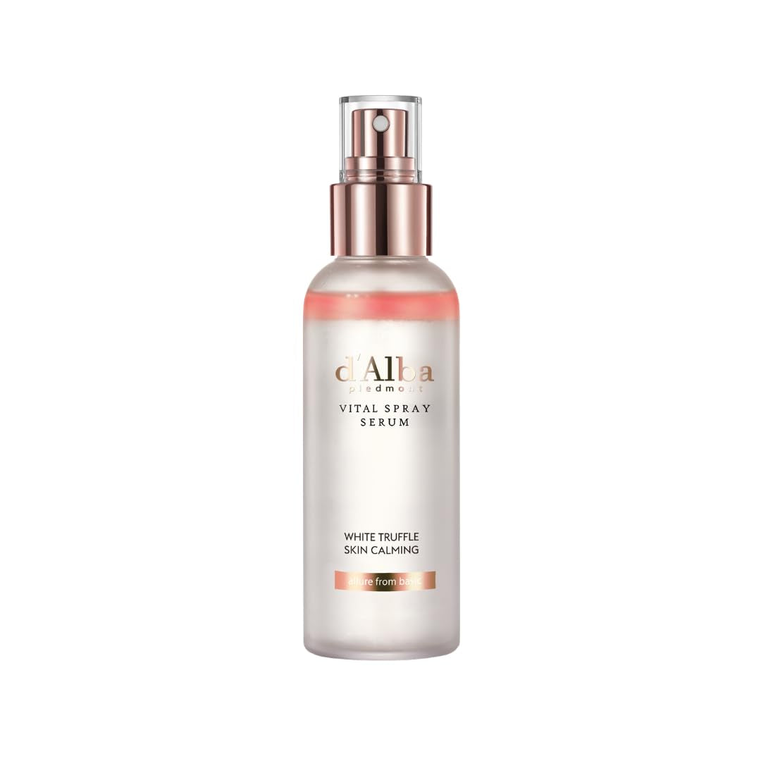 Italian White Truffle First Spray Serum, Vegan Skin Care, Light-Weight Face Moisturizer, Glow Serum for Radiant Skin, Non Comedogenic, All in One Mist, Korean Skin Care (3.38 Fl Oz.)