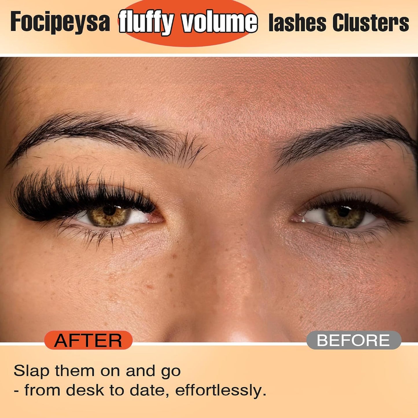 Mink Lashes Full Volume False Eyelashes 18Mm Dramatic Faux Mink Eyelashes Natural Look Cat Eye Volume Eye Lashes Multipack by