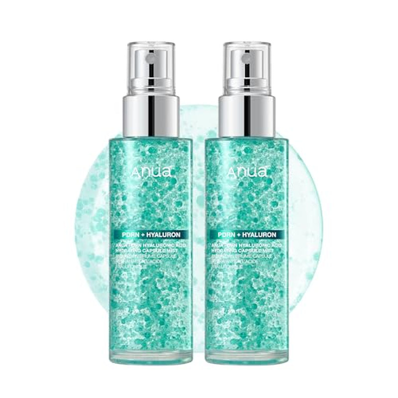 PDRN Collagen Glow Facial Serum Spray, Hydrating Face Mist, Hyaluronic Acid, Dewy Glass Finish, All Skin Types, Instant Plumping Hydration, Firming Care, Korean Skincare, 3.38 Fl Oz