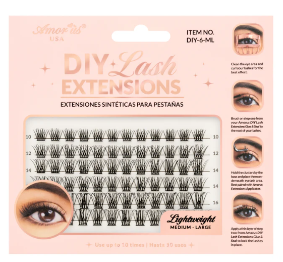 DIY LASHES EXTENSIONS