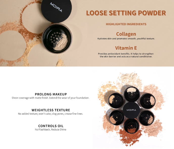 MOIRA LOOSE SETTING POWDER