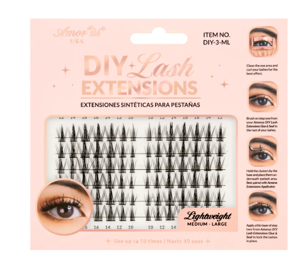 DIY LASHES EXTENSIONS