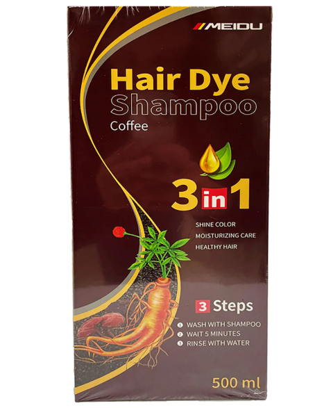 MEIDU 3 in 1 HAIR DYE SHAMPOO