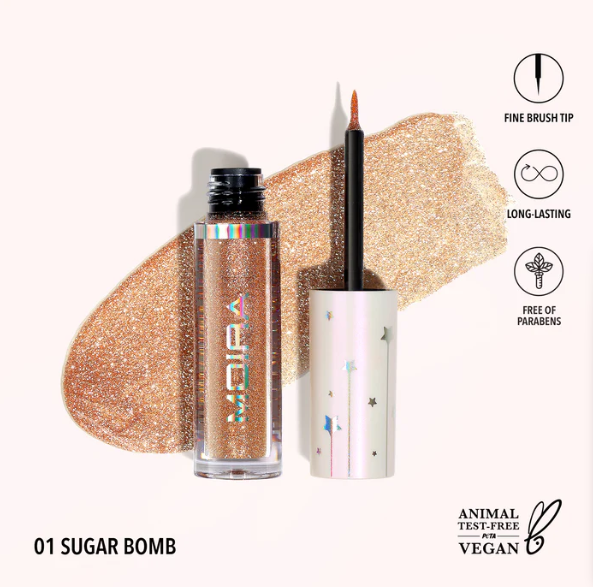 MOIRA GLITTER EYELINER