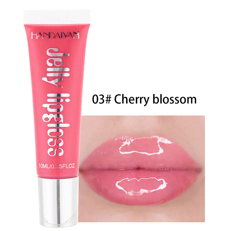 Candy Color Jelly Lip Gloss with Mirror Finish