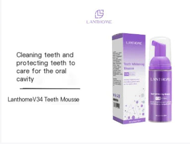 Lanthome V34 Teeth Whitening Mousse for Oral Care