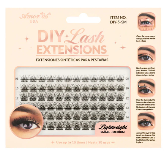 DIY LASHES EXTENSIONS