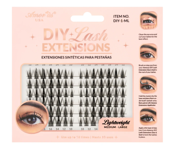 DIY LASHES EXTENSIONS