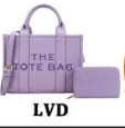 TOTE HANDBAG SET 2 PCS STYLE #DS-9116A SMALL SIZE