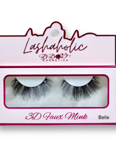 LASHAHOLIC 3D FAUX MINK LASHES-BELLE