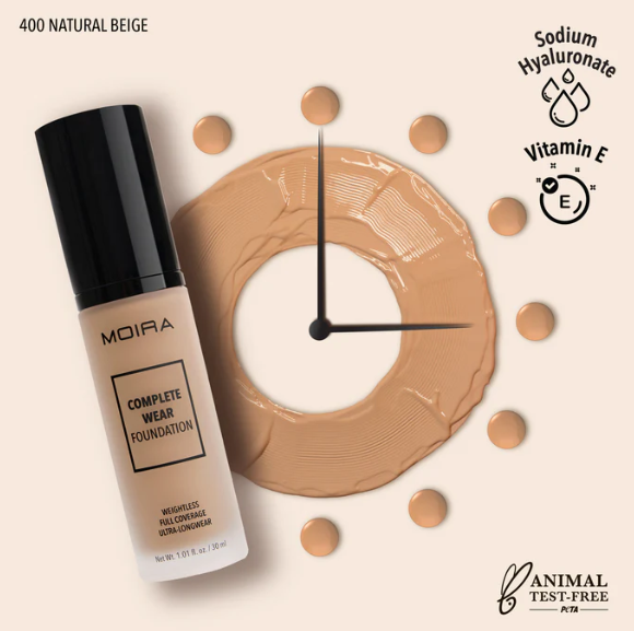 MOIRA LIQUID COMPLETE WEAR FOUNDATION