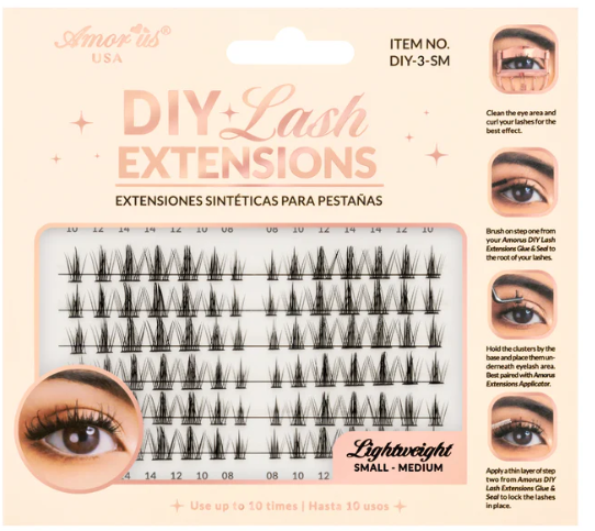 DIY LASHES EXTENSIONS