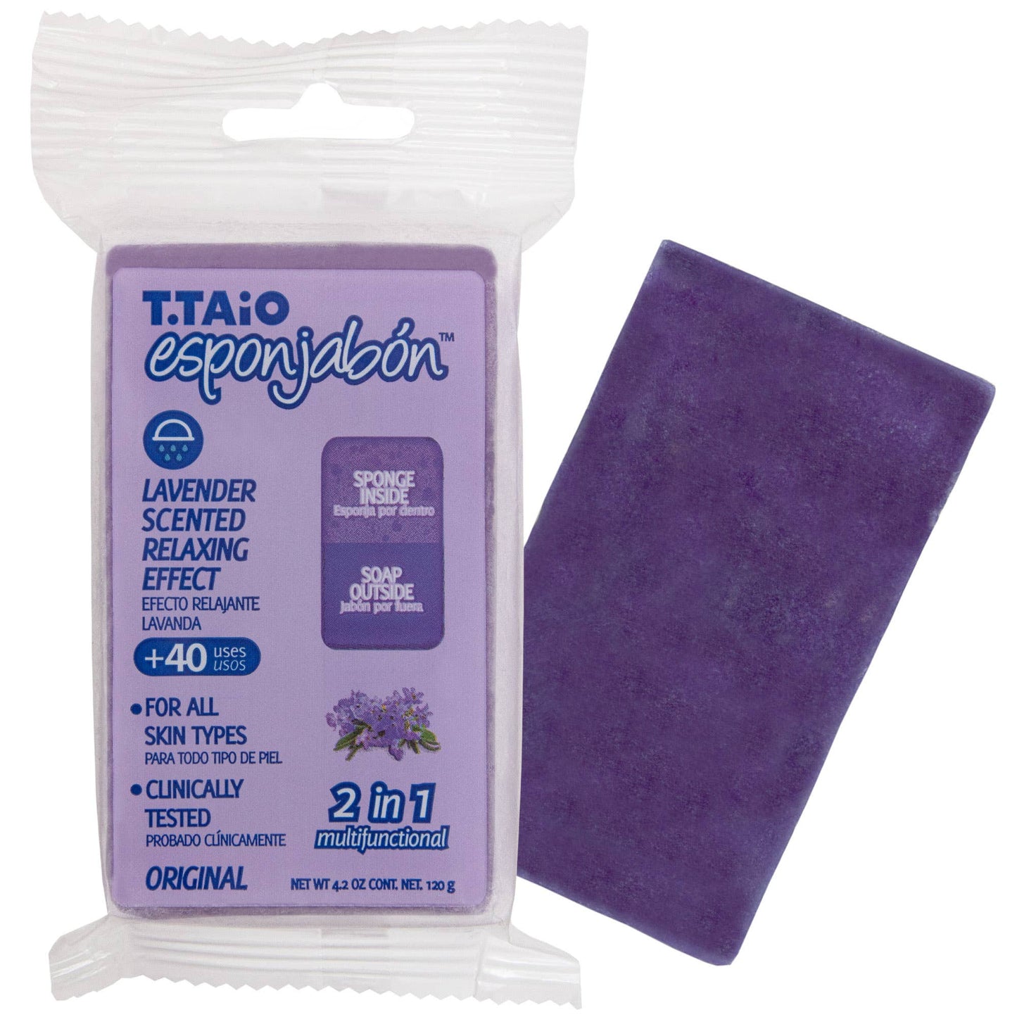 EsponJabon Lavender, Relaxing Effect