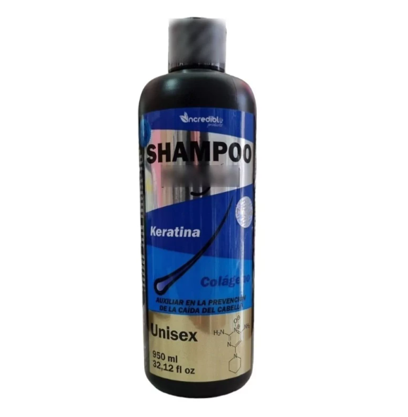 LABS Incredible MinoXidil/Keratin Shampoo 32oz (950ML) for Hair Growth -